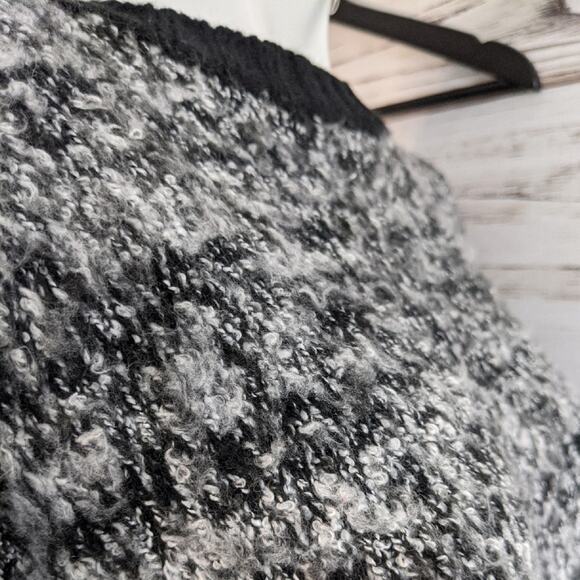 Collective Concepts Marbled black Sweater sz M - Picture 2 of 7